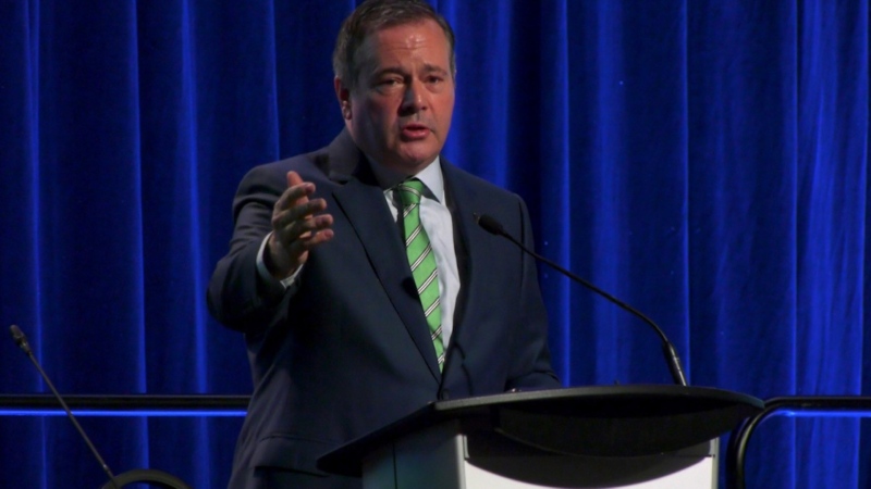 Alberta Premier Jason Kenney spoke to about 1,100 delegates from more than 190 municipalities on Friday.