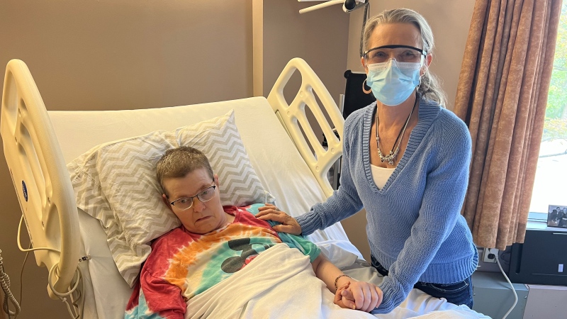 Deana Henry was recently moved from a hospital bed to Extendicare West End Villa, even though the long-term care home wasn't one of her preferred locations. (Jeremie Charron/CTV News Ottawa) 