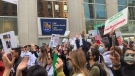 Ottawa demonstration in support of Iran protests