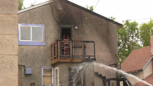 A Sept. 26, 2022, fire at a house on 105A Avenue between 96 and 97 Streets ruined a staircase at the back of the home and caused smoke damage throughout the inside of it, officials on scene said. 