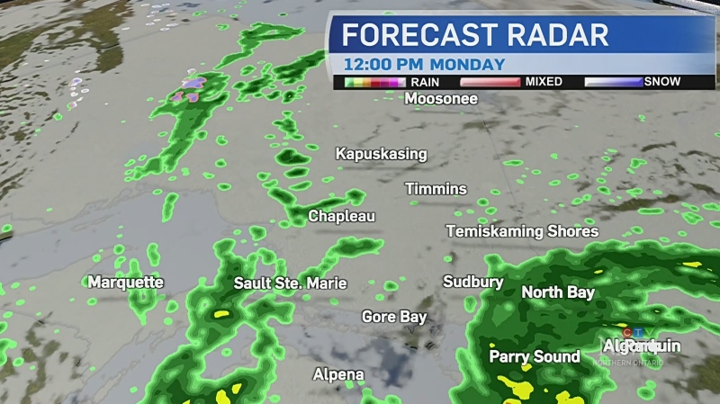 Rain to clear out midweek