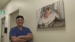 Dr. Rahi Victory at the Victory Reproductive Care Clinic in Windsor, Ont. on Monday, Sept. 26, 2022. (Sijia Liu/CTV News Windsor)
