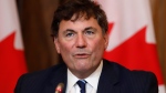 Intergovernmental Affairs Minister Dominic LeBlanc makes an announcement in Ottawa, June 14, 2022. THE CANADIAN PRESS/ Patrick Doyle