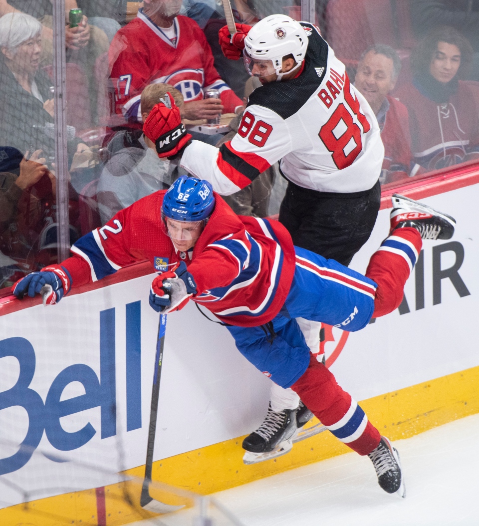 Montreal Canadiens: Devils spoil Slafkovsky's Habs debut with 2-1 pre ...