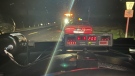 Ontario Provincial Police said a driver was stopped on Saturday in Prince Edward County going 200 km/h in an 80 km/h zone. (Ontario Provincial Police/Twitter)