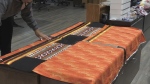 The skirts are made from broad cloth and satin ribbons. (CTV Kitchener)