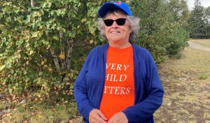 As part of National Day for Truth and Reconciliation on Friday, Dolores Naponse will throw the first pitch when the Toronto Blue Jays take on the Boston Red Sox. (Alana Everson/CTV News)