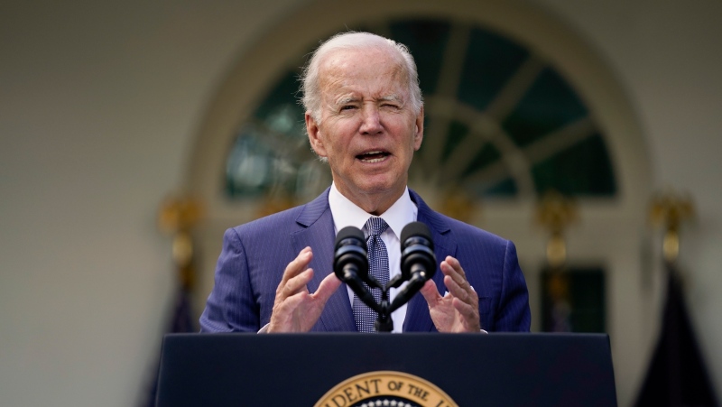 Biden speaks during an event on health care costs, in the Rose Garden of the White House, Tuesday, Sept. 27, 2022, in Washington. Biden is hosting a conference today on hunger, nutrition and health, the first by the White House since 1969. (AP Photo/Evan Vucci, File)