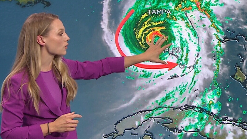 Latest tracking as Hurricane Ian makes landfall 