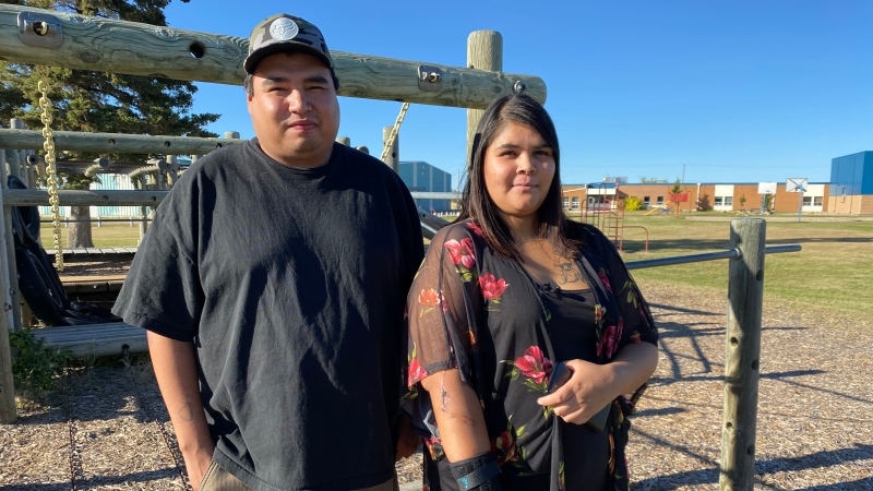 Galynn Burns survived the Sept. 4 mass stabbing on James Smith Cree Nation. (Lisa Risom/CTV News)
