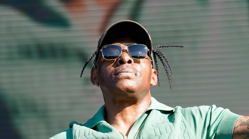 Coolio performs on day three of Riot Fest on Sunday, Sept. 18, 2022, at Douglass Park in Chicago. (Photo by Rob Grabowski/Invision/AP) 