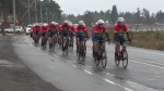 Nearly two dozen Tour de Rock riders made their way into the Comox Valley on Wednesday. (CTV News)