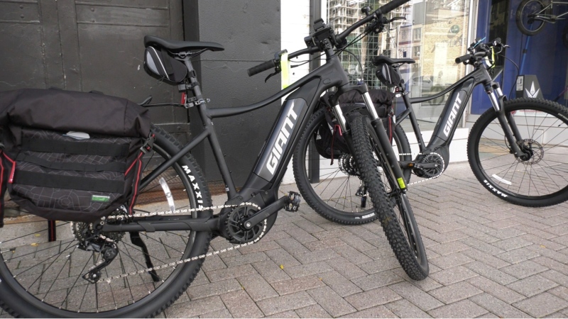 Two electric-assist, all-terrain bicycles will enhance the ability of London Search and Rescue to assist in search efforts. (Gerry Dewan/CTV News London)