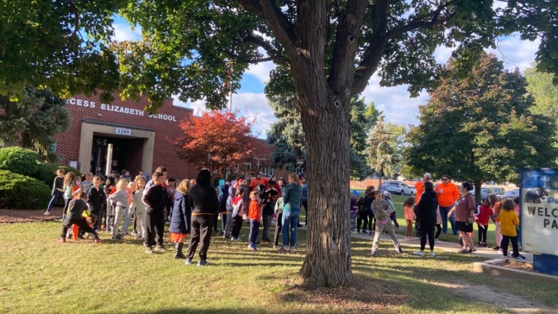 Princess Elizabeth School on the National Day for Truth and Reconciliation in Windsor, Ont. on Friday, Sept. 30, 2022. (Source: GECDSB)