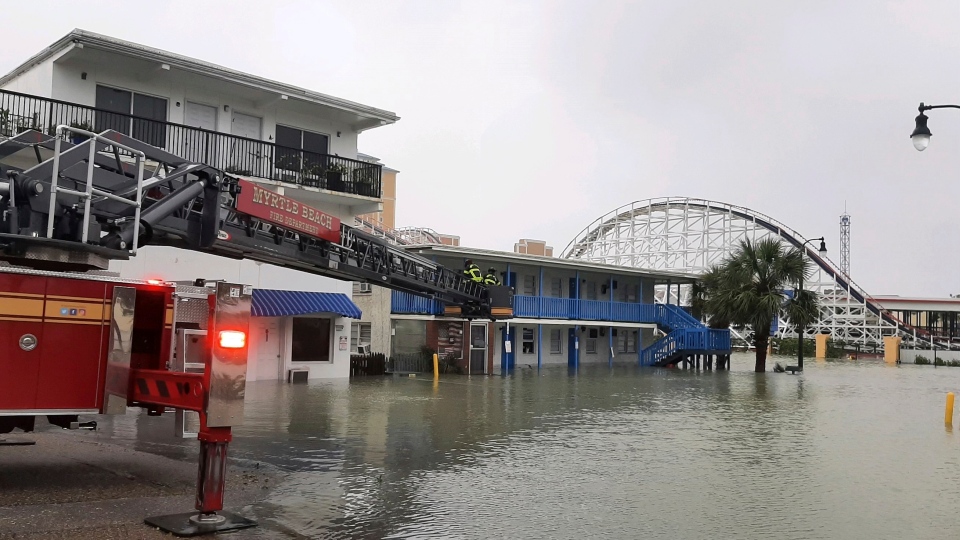 Flooding in South Carolina after Ian