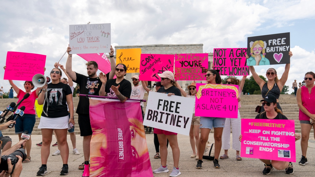 Free Britney rally in Washington