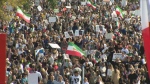 Protestors in Richmond Hill for the Freedom Rally for Iran. (CP24)