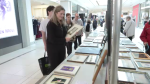 The annual Art from the Attic sale organized by Grands n' More Winnipeg took place at St. Vital Centre for the first time. (Source: Gary Robson, CTV News Winnipeg)