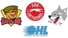 Three northern Ontario OHL teams: North Bay Battalion, Soo Greyhounds and Sudbury Wolves. (CTV Northern Ontario)