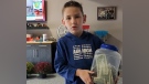 7-year-old donates savings for hurricane victims