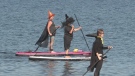 The second annual Witches Paddle and Photoshoot was conjured up by local photographer Sarah Buckley-Jones. (CTV News)