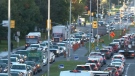 Queensway closure snarls traffic across Ottawa