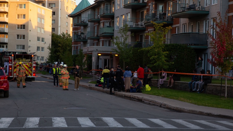 A fire in the Montreal suburb of Cote-St-Luc caused a man's death.