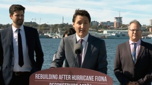 Trudeau in N.S., Oct. 4, 2022