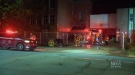 Fire crews respond to a school in Halifax's north end. (CTV Atlantic)