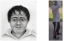Lethbridge police released this sketch of a suspect in an alleged sexual assault on Sept. 28, 2022. (Supplied)