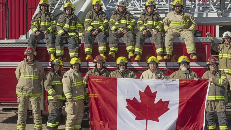 Volunteer firefighters to release calendar