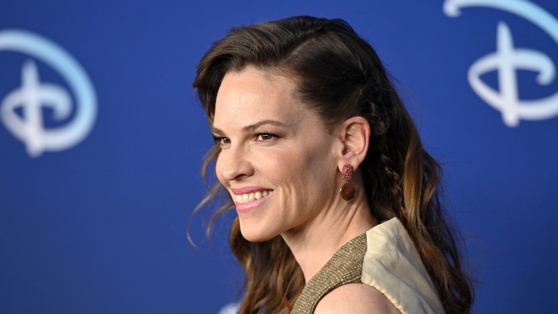 Hilary Swank, seen here in May, announced she is pregnant with twins. (NDZ/STAR MAX/IPx/AP via CNN)
