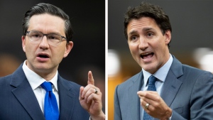 Trudeau and Poilievre debate over inflation