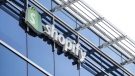 Shopify Inc. headquarters signage in Ottawa on Tuesday, May 3, 2022. Shopify Inc. and a group of textbook publishers, which accused the tech company of profiting from content that is pirated or infringes on their trademarks, have asked a U.S. court to dismiss their case.THE CANADIAN PRESS/Sean Kilpatrick
