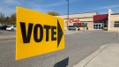 Advance voting begins in at the Caption Pizzeria Recreation Complex in South Windsor, Ont. on Wednesday, Oct. 5, 2022. (Rich Garton/CTV News Windsor)