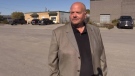 Mayoral candidate Bill Gordon in Midland, Ont., on Wed., Oct. 5, 2022 (CTV News/Mike Arsalides)