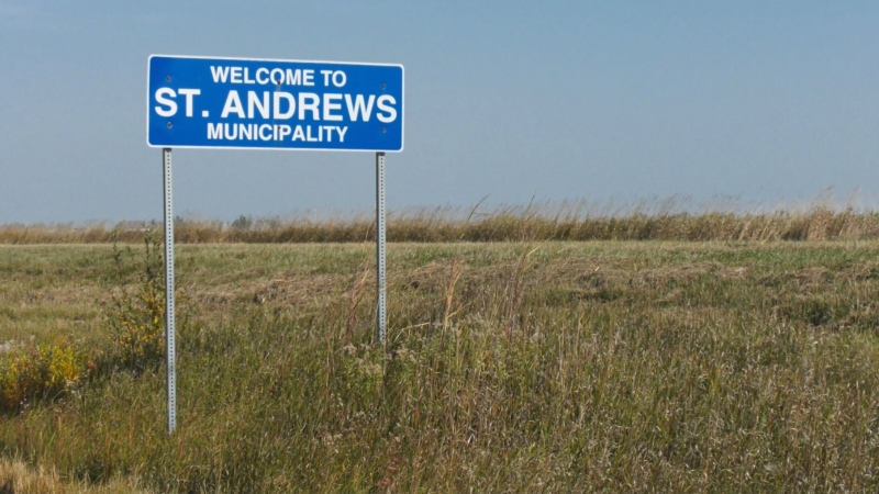 A sign for the RM of St. Andrews on Oct. 5, 2022. (Source: Josh Crabb/CTV News)