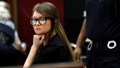FILE -- Anna Sorokin sits at the defence table during jury deliberations in her trial at New York State Supreme Court, April 25, 2019, in New York. (AP Photo/Richard Drew, File)
