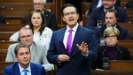 Conservative Leader Pierre Poilievre speaks during question period in the House of Commons on Parliament Hill in Ottawa, Thursday, Oct. 6, 2022. THE CANADIAN PRESS/Sean Kilpatrick
