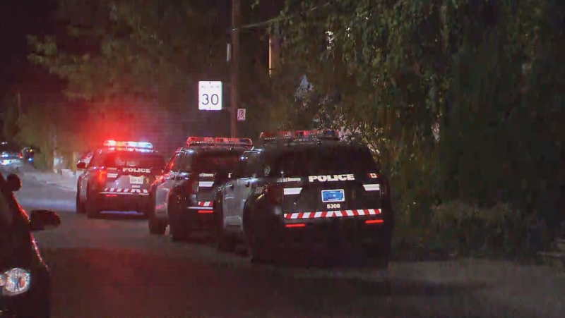A person has been struck and killed by a freight train in Toronto's Rosedale neighbourhood overnight.
