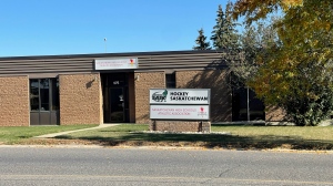 The Hockey Saskatchewan office in Regina is pictured in this file image. (Brianne Foley/CTV News) 