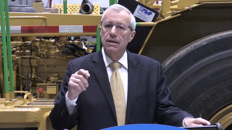 Nipissing MPP Vic Fedeli previously announcing new funding from Northern Ontario Heritage Fund  in February 2020. (File photo)