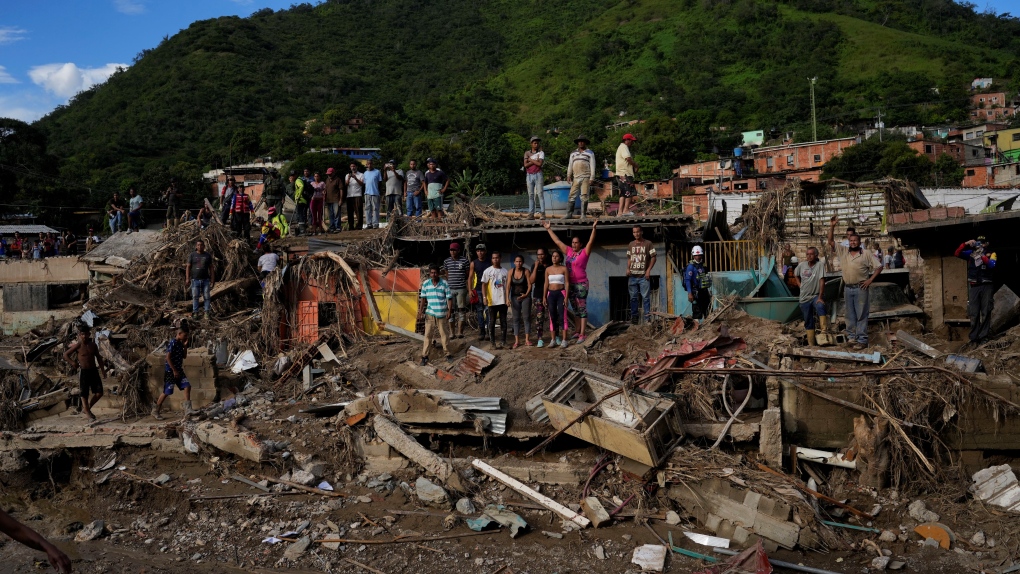 Venezuela landslide, flooding