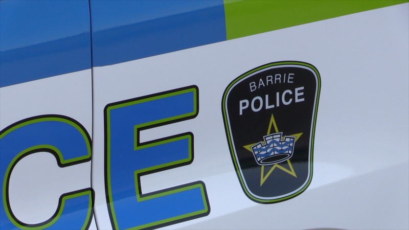 Barrie Police Services cruiser. (CTV News/Mike Arsalides)