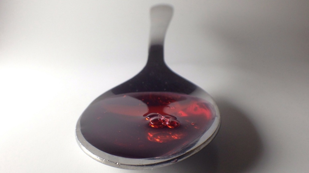 A spoonful of cough syrup