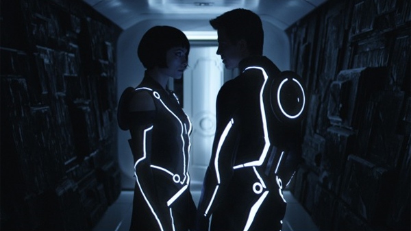 Olivia Wilde and Garrett Hedlund star in Walt Disney Pictures' 'Tron Legacy.'