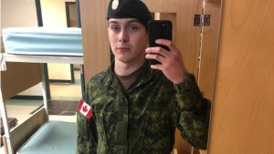 Chris Doncaster is seen in this photo wearing his Canadian Armed Forces uniform. (Facebook)