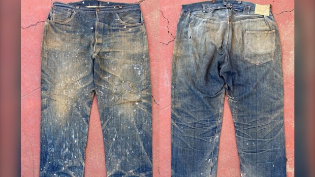 19th-century Levi's jeans found in mine shaft sell for more than US$87,000  | CTV News