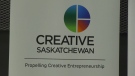 Creative Saskatchewan's logo can be seen in this file photo. (Wayne Mantyka/CTV News)