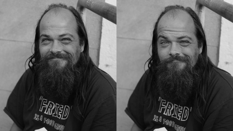The late Sean Abbott is seen in these portraits taken by photographer Marlow Turansky. Abbott was a beloved member of the Notre-Dame-de-Grace neighborhood. He died in late September, 2022, at the age of 38. (Photo courtesy of Kate Parsons) 